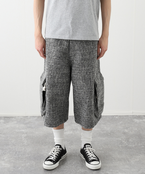 PARANOID / パラノイド】ツイード パース カーゴ ショーツ（その他