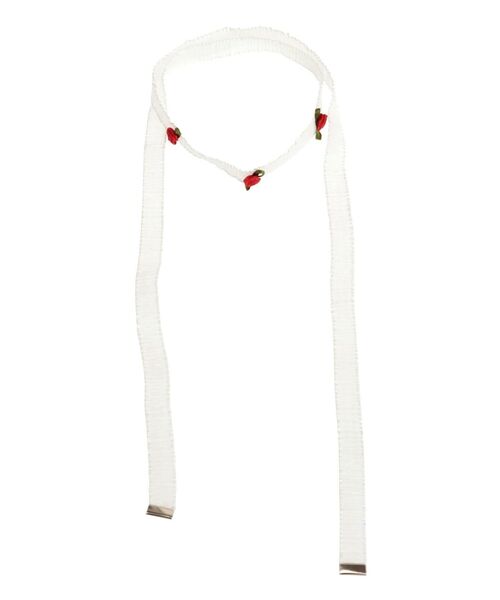 jouetie（ジュエティ）の「ローズレースリボンチョーカー（チョーカー・レディース・オフホワイト/ネイビー/ピンク・FREE）」の14枚目の写真