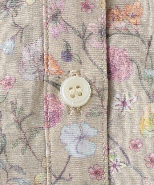 Afternoon Tea（アフタヌーンティー）の「切替ブラウス/リバティプリント（シャツ/ブラウス・レディース・ベージュ/ネイビー/オフホワイト・MEDIUM）」の15枚目の写真