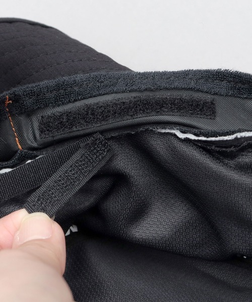 UNIVERSAL OVERALL（ユニバーサルオーバーオール）の「非フッ素撥水加工 ストレッチナイロン アドベンチャーハット（ハット・メンズ・ブラック・FREE）」の17枚目の写真