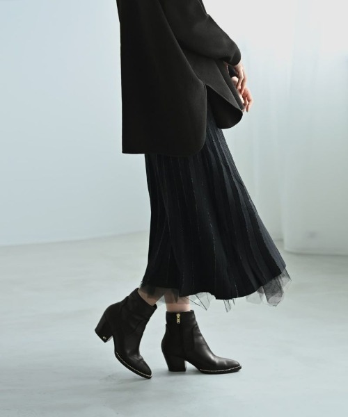 STYLE DELI(スタイルデリ)の「【BLK001】サイドスリットオーバーサイズニット(ニット/セーター・レディース・ベージュ/ブラック/グレー・FREE)」の17枚目の写真
