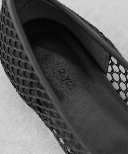 LIVETART（リヴェタート）の「《2.718》メッシュフラットシューズ（ブーツ・レディース・ブラック/キャメル・36/38/37）」の13枚目の写真