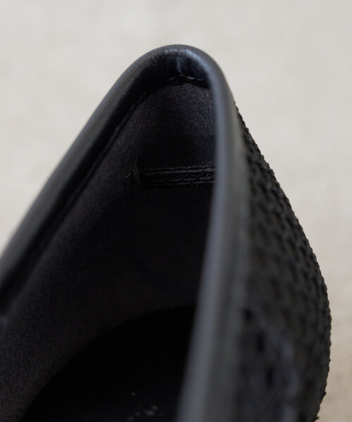 LIVETART（リヴェタート）の「《2.718》メッシュフラットシューズ（ブーツ・レディース・ブラック/キャメル・36/38/37）」の14枚目の写真