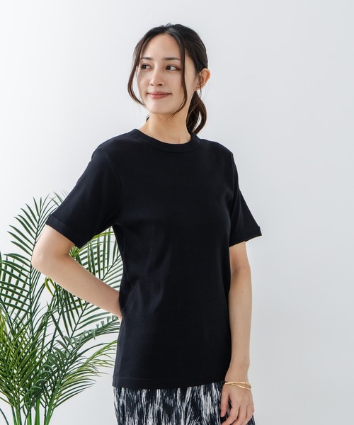 HANES(ヘインズ)の「【HANES/ヘインズ】BEEFY リブクルーネックTシャツ(Tシャツ/カットソー・メンズ・ホワイト/ブラック・X-LARGE/LARGE/MEDIUM/SMALL)」の15枚目の写真
