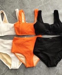 左側の水着のみ(オレンジ色) Amazon.co.jp: ビタミンネオンカラー Tバック三角ビキニ(胸