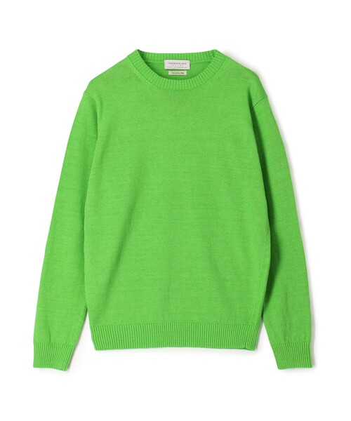 【高額売筋】 セール】TOMORROWLAND Tricot リネンクルーネック プルオーバー トップス