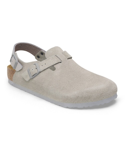 BIRKENSTOCK(ビルケンシュトック)の「【公式】ビルケンシュトック Tokio Suede/トキオ スエード スエードレザー(サンダル・レディース・グレー系その他・23cm【ナロー幅】/24cm【ナロー幅】/24.5cm【ナロー幅】/25cm【ナロー幅】)」の1枚目の写真