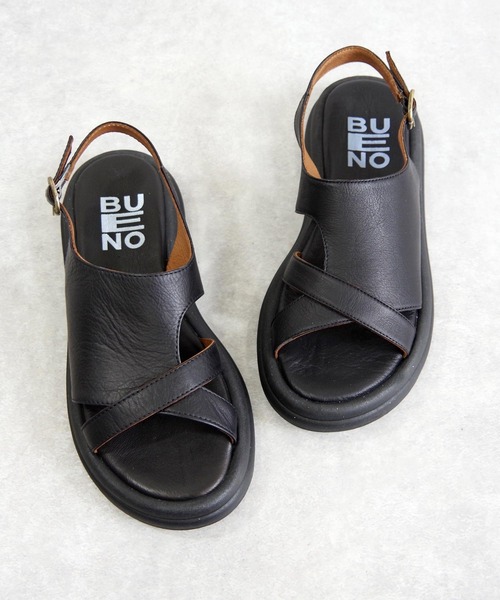 BUENO（ブエノ）の「BUENO （ブエノ） / 本革 バックストラップ レザーサンダル A2605（サンダル・レディース・サンドベージュ/ブラウン/ブラック・35/36/37/38/39）」の20枚目の写真