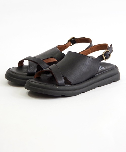 BUENO（ブエノ）の「BUENO （ブエノ） / 本革 バックストラップ レザーサンダル A2605（サンダル・レディース・サンドベージュ/ブラウン/ブラック・35/36/37/38/39）」の16枚目の写真