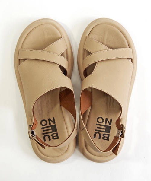 BUENO（ブエノ）の「BUENO （ブエノ） / 本革 バックストラップ レザーサンダル A2605（サンダル・レディース・サンドベージュ/ブラウン/ブラック・35/36/37/38/39）」の11枚目の写真