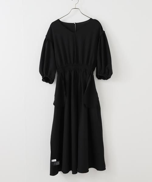 SLOBE IENA POCOPOCO フレア ワンピース ブルー 新品未使用 POCOPOCOフレアワンピース（ワンピース）｜SLOBE IENA（スローブ