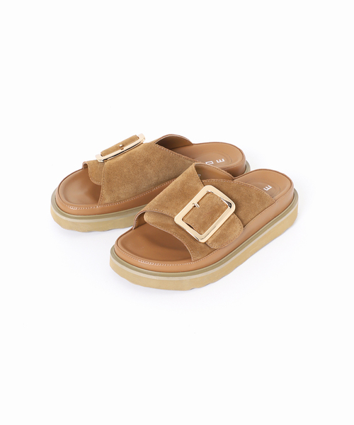 MOHI（モヒ）の「MOHI/モヒ SLOBE別注 バックルサンダル GU1-24024-2-AF（サンダル・レディース・キャメル・36/37/38）」の20枚目の写真