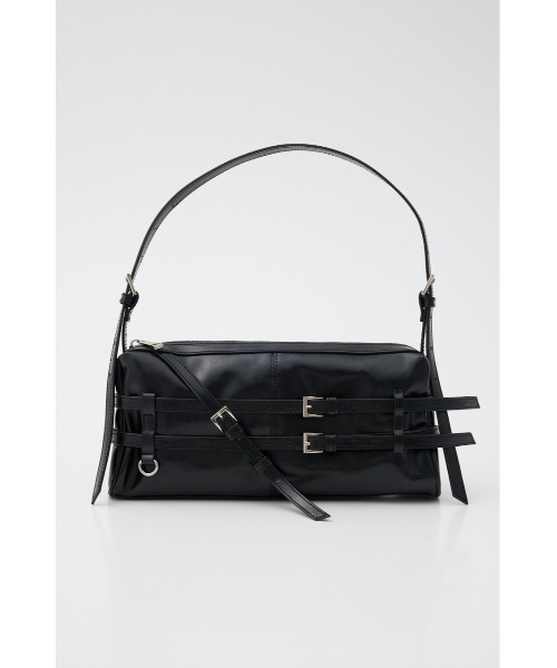 SLY(スライ)の「BELTED SHOULDER BAG ベルティド ショルダー バッグ(ショルダーバッグ・レディース・ブラウン/ブラック/シルバー・FREE)」の5枚目の写真