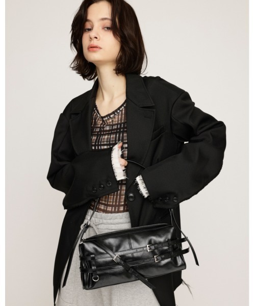 半額 50％OFFの通販 BAG SHOULDER セール】BELTED ベルティド バッグ ショルダー バッグ