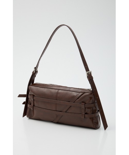 SLY(スライ)の「BELTED SHOULDER BAG ベルティド ショルダー バッグ(ショルダーバッグ・レディース・ブラウン/ブラック/シルバー・FREE)」の22枚目の写真