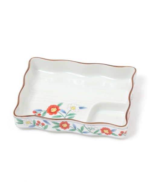 仕切り付き角皿2 / 492254（食器）｜LAKOLE（ラコレ）のファッション