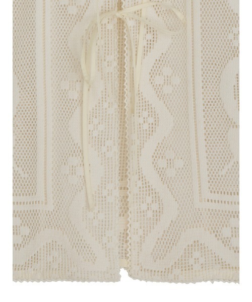 LACE COMBI HALF SLEEVE JACKET SHIRT（テーラードジャケット