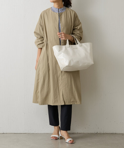 MODERN WEAVING》レザートートバッグ （トートバッグ