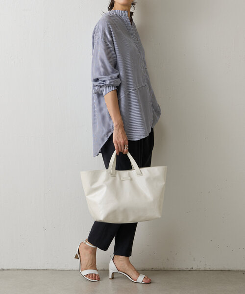 BEARDSLEY(ビアズリー)の「《DAZAIコラボ》2WAYトートBAG(トートバッグ・レディース・ブラック/ホワイト/ライトグレー・FREE)」の9枚目の写真