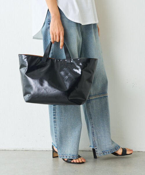 BEARDSLEY(ビアズリー)の「《DAZAIコラボ》2WAYトートBAG(トートバッグ・レディース・ブラック/ホワイト/ライトグレー・FREE)」の17枚目の写真