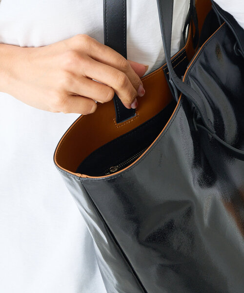 BEARDSLEY(ビアズリー)の「《DAZAIコラボ》2WAYトートBAG(トートバッグ・レディース・ブラック/ホワイト/ライトグレー・FREE)」の20枚目の写真