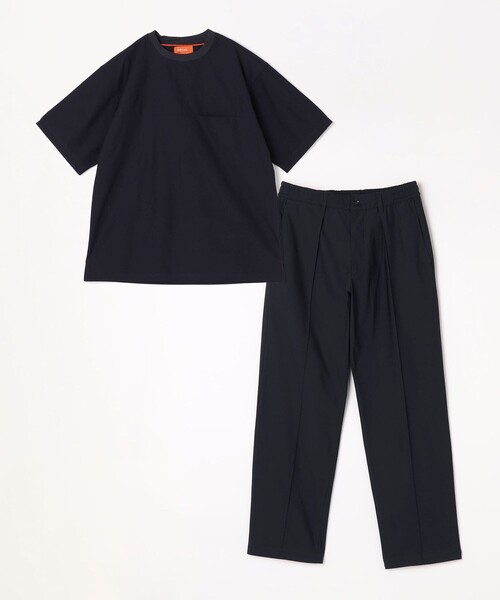 パンツ new keyneck french sleeve set up SHIPS any: 360° THE CIRCLE STRETCH センタークリース イージー