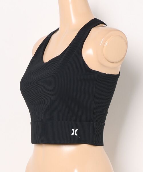Hurley （ハーレー）の「【Hurley/ハーレー】レディースリブタンキニトップス水着　パット付き　ヨガウェア ピラティス トレーニングウェア　RIB TANKINI TOP（水着・レディース・ブラック系その他/ブラック/ネイビー/ピンク・LARGE/MEDIUM/SMALL）」の18枚目の写真