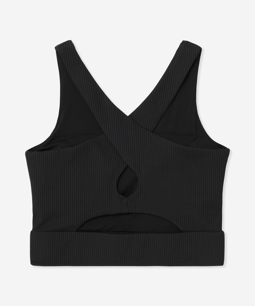 Hurley ハーレー タンクトップ レディース シンプル ロゴ RIB STRING TANK WCTT251058 レディース/タンクトップ・ノースリーブ｜Hurley（ハーレー