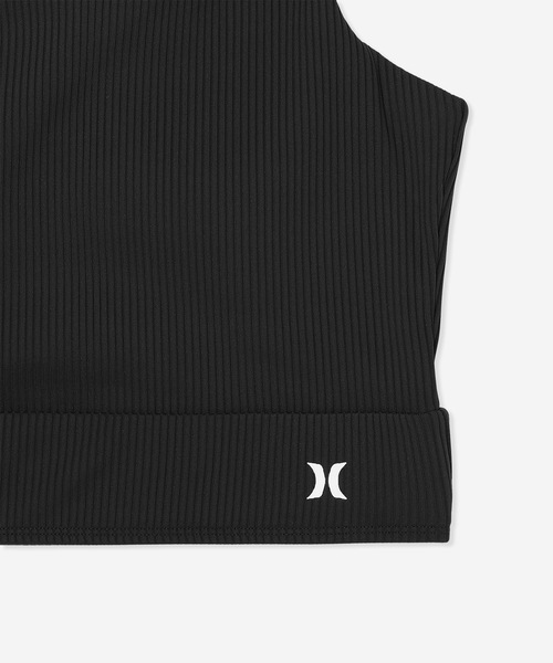 Hurley （ハーレー）の「【Hurley/ハーレー】レディースリブタンキニトップス水着　パット付き　ヨガウェア ピラティス トレーニングウェア　RIB TANKINI TOP（水着・レディース・ブラック系その他/ブラック/ネイビー/ピンク・LARGE/MEDIUM/SMALL）」の7枚目の写真