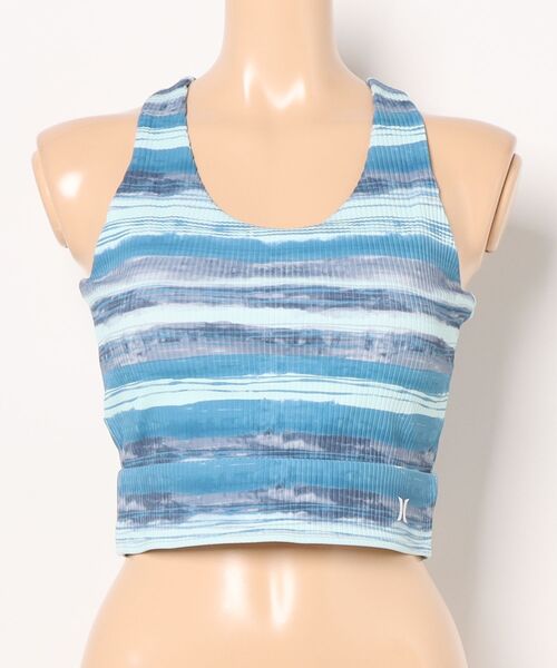 Hurley （ハーレー）の「【Hurley/ハーレー】レディースリブタンキニトップス水着　パット付き　ヨガウェア ピラティス トレーニングウェア　RIB TANKINI TOP（水着・レディース・ブラック系その他/ブラック/ネイビー/ピンク・LARGE/MEDIUM/SMALL）」の22枚目の写真