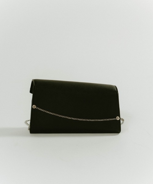 Knuth Marf（クヌースマーフ）の「Knuth Marf metal chain deformed bag（ショルダーバッグ・レディース・ブラック・FREE）」の2枚目の写真