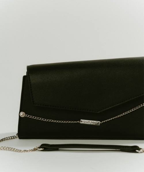 Knuth Marf（クヌースマーフ）の「Knuth Marf metal chain deformed bag（ショルダーバッグ・レディース・ブラック・FREE）」の4枚目の写真