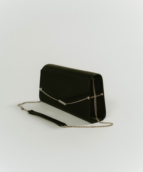 Knuth Marf（クヌースマーフ）の「Knuth Marf metal chain deformed bag（ショルダーバッグ・レディース・ブラック・FREE）」の5枚目の写真