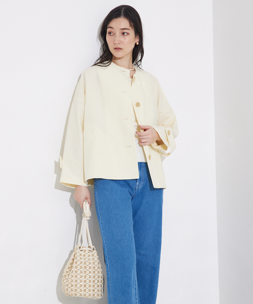 qualite（カリテ）の「タッセル巾着バック（ショルダーバッグ・レディース・ゴールド/ブラック/オフホワイト・フリー）」の18枚目の写真