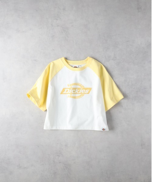 Right-on（ライトオン）の「Dickies(ディッキーズ)【レディース】プリントラグランＴシャツ（Tシャツ/カットソー・レディース・オフホワイト/キナリ・L/M）」の2枚目の写真
