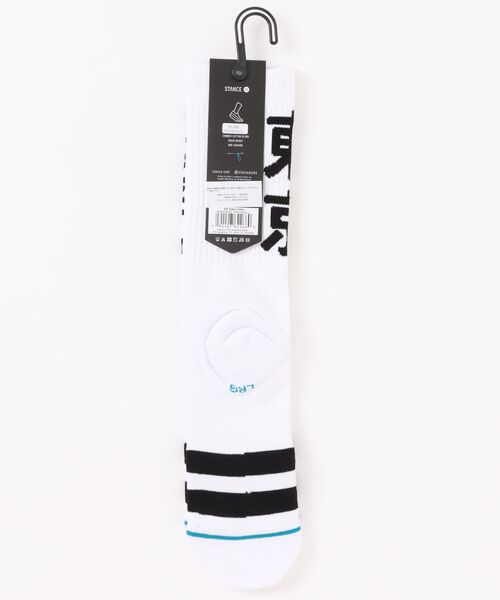STANCE（スタンス）の「STANCE/スタンス ソックス OG TOKYO CREW A556D24OGT（ソックス/靴下・メンズ・ホワイト×ブラック/ブラック×ホワイト・L）」の16枚目の写真