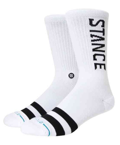 STANCE（スタンス）の「STANCE/スタンス ソックス OG TOKYO CREW A556D24OGT（ソックス/靴下・メンズ・ホワイト×ブラック/ブラック×ホワイト・L）」の6枚目の写真