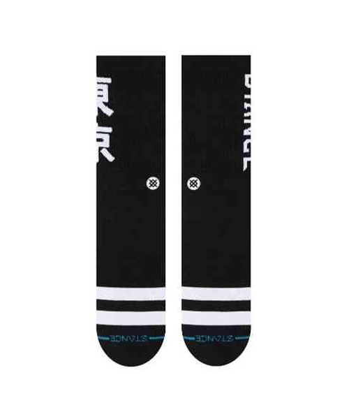 STANCE（スタンス）の「STANCE/スタンス ソックス OG TOKYO CREW A556D24OGT（ソックス/靴下・メンズ・ホワイト×ブラック/ブラック×ホワイト・L）」の12枚目の写真