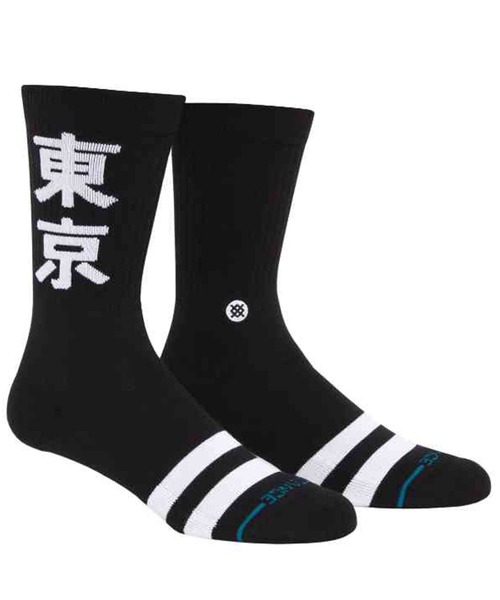 STANCE（スタンス）の「STANCE/スタンス ソックス OG TOKYO CREW A556D24OGT（ソックス/靴下・メンズ・ホワイト×ブラック/ブラック×ホワイト・L）」の11枚目の写真