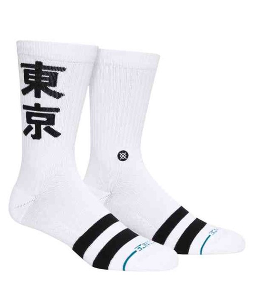 STANCE（スタンス）の「STANCE/スタンス ソックス OG TOKYO CREW A556D24OGT（ソックス/靴下・メンズ・ホワイト×ブラック/ブラック×ホワイト・L）」の7枚目の写真