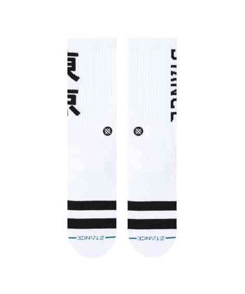 STANCE（スタンス）の「STANCE/スタンス ソックス OG TOKYO CREW A556D24OGT（ソックス/靴下・メンズ・ホワイト×ブラック/ブラック×ホワイト・L）」の8枚目の写真