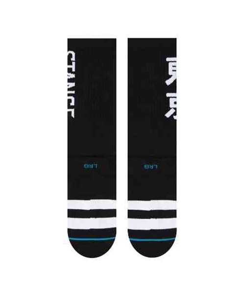STANCE（スタンス）の「STANCE/スタンス ソックス OG TOKYO CREW A556D24OGT（ソックス/靴下・メンズ・ホワイト×ブラック/ブラック×ホワイト・L）」の13枚目の写真
