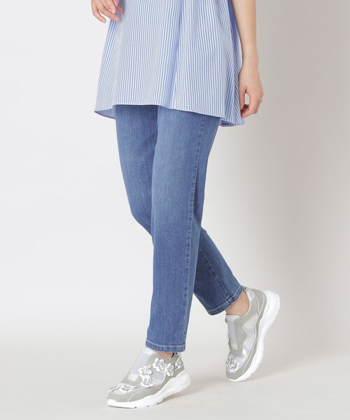 セール】ストレッチ デニムパンツ（デニムパンツ）｜TO BE CHIC
