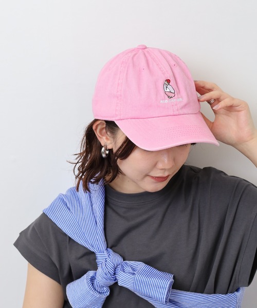 セール】RED CAP GIRL ピグメント加工キャップ（キャップ）｜Red