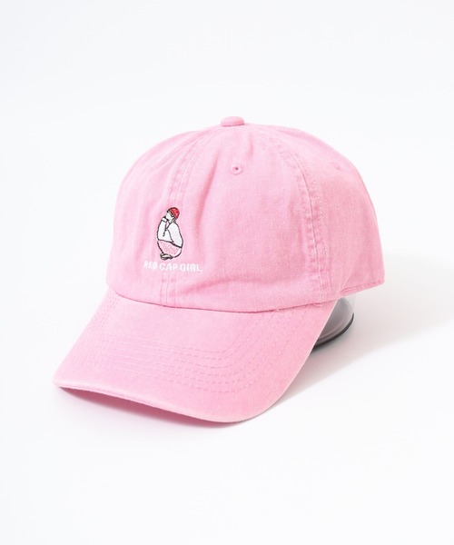 セール】RED CAP GIRL ピグメント加工キャップ（キャップ）｜Red