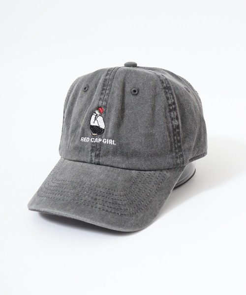 Red Cap Girl（レッドキャプガール）の「RED CAP GIRL ピグメント加工キャップ（キャップ・メンズ・ピンク/ブラック/ブルー/オレンジ・FREE）」の15枚目の写真