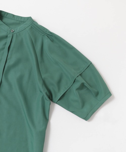 ブラウス シャツ UVカットウォッシャブルリネン混シャツブラウス レディース ブラウス シャツ UVカットウォッシャブルリネン混シャツブラウス