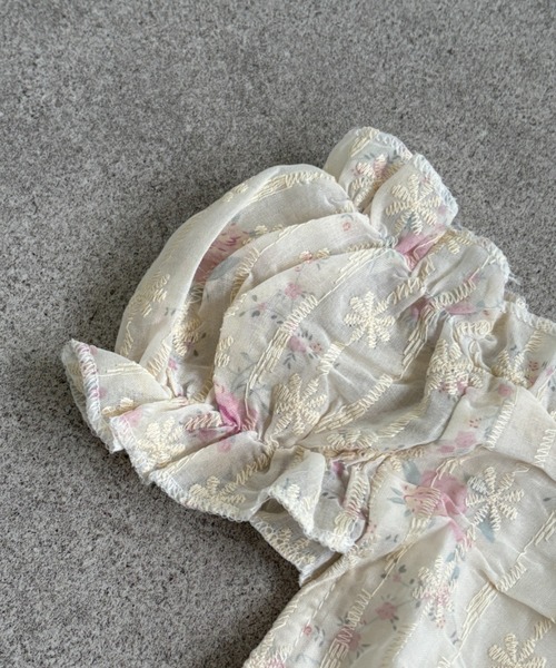 Teem Store(チームストア)の「花柄フリルシャツ(シャツ/ブラウス・レディース・アイボリー・M/S)」の21枚目の写真