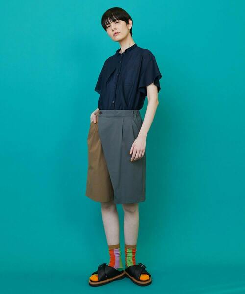 FRAPBOIS(フラボア)の「トーンハーフ パンツ(その他パンツ・レディース・ベージュ系その他/ブルー系その他・1/2)」の20枚目の写真