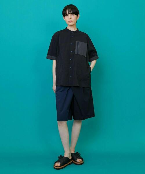 FRAPBOIS(フラボア)の「トーンハーフ パンツ(その他パンツ・レディース・ベージュ系その他/ブルー系その他・1/2)」の9枚目の写真